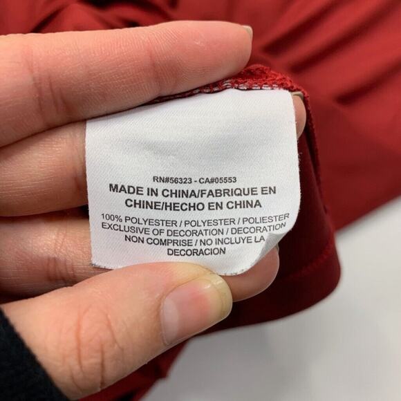 Nike Polo Shirt Mens XXL 2XL Ruby Dri Fit Short Sleeve Tour Performance Golf - Picture 8 of 11